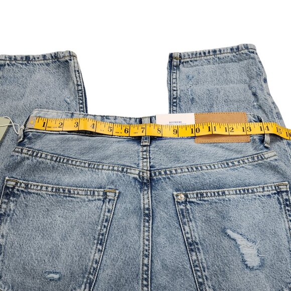 H&M Low Waist Boyfriend Jeans - Size‎ 4 - NWT - Picture 6 of 12